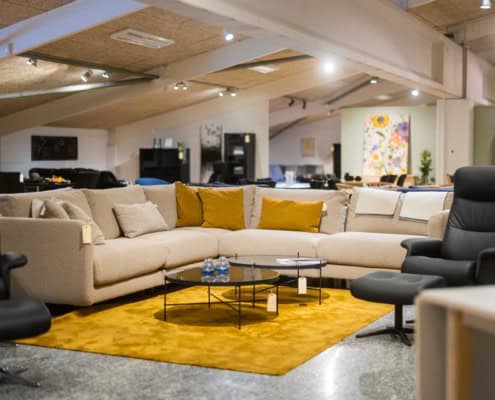 Sofagruppe udstilling
